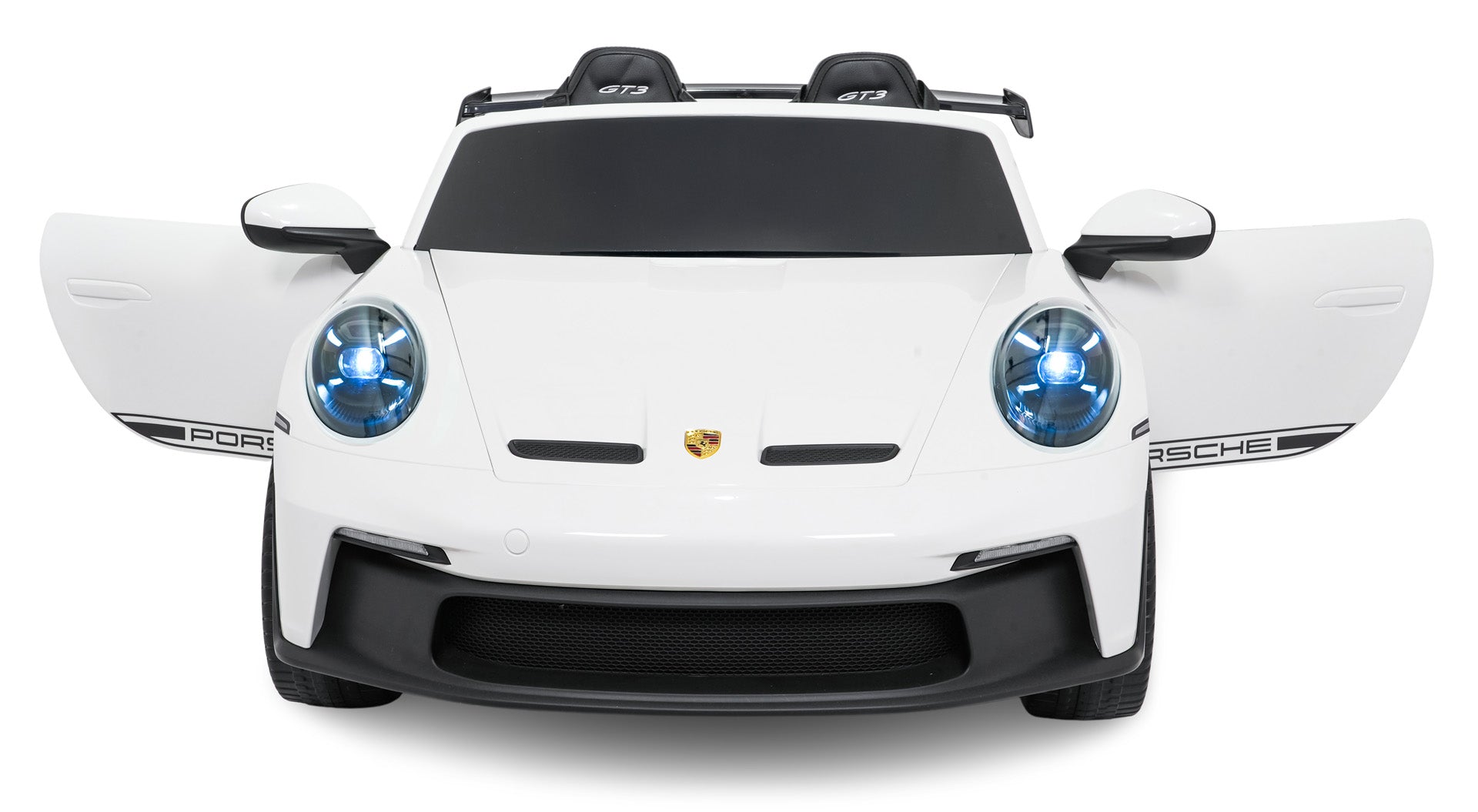 Licencirani auto na akumulator Porsche 911 GT3 4x4 STRONG - dvosjed - bijeli