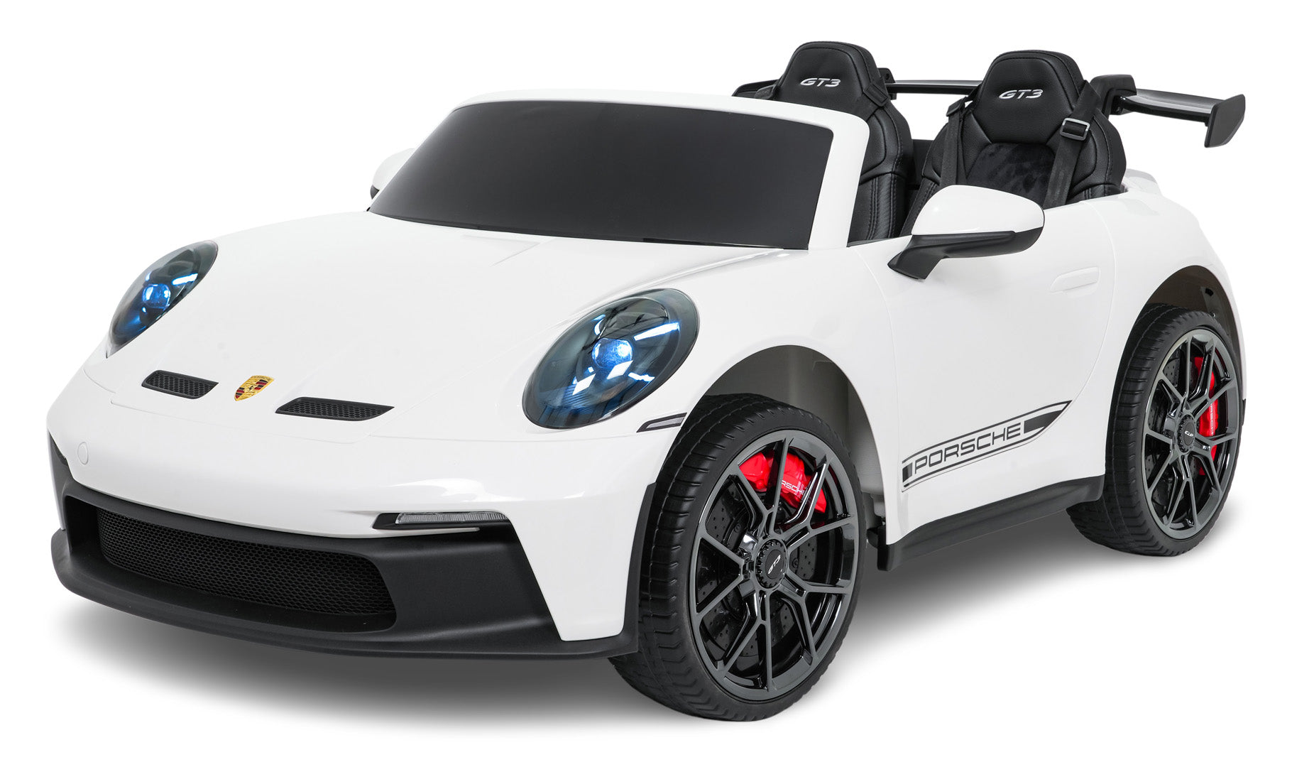 Licencirani auto na akumulator Porsche 911 GT3 4x4 STRONG - dvosjed - bijeli