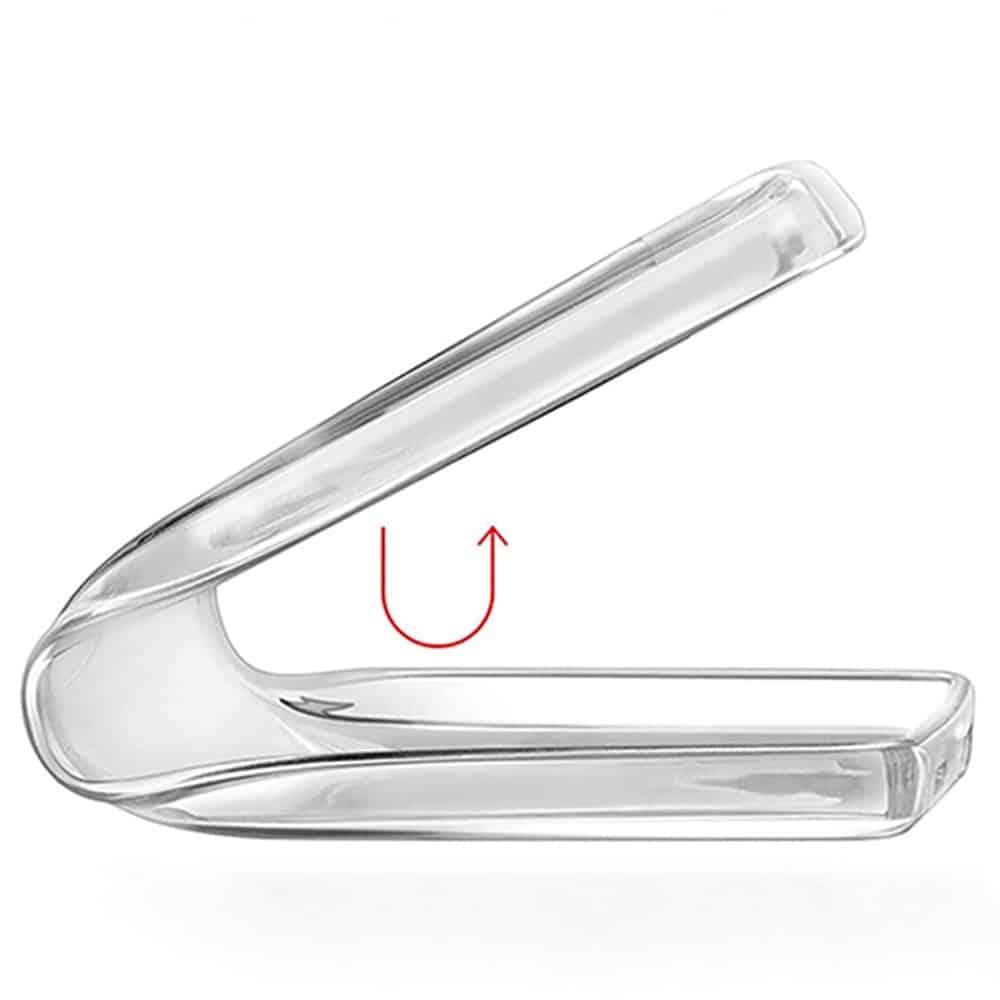 Techsuit - Průhledné silikonové pouzdro pro Honor Magic6 Lite - Transparentní