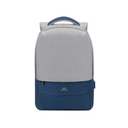 Ruksak RivaCase 15.6" Prater 7562 Grey/Dark Blue anti-theft laptop backpack
