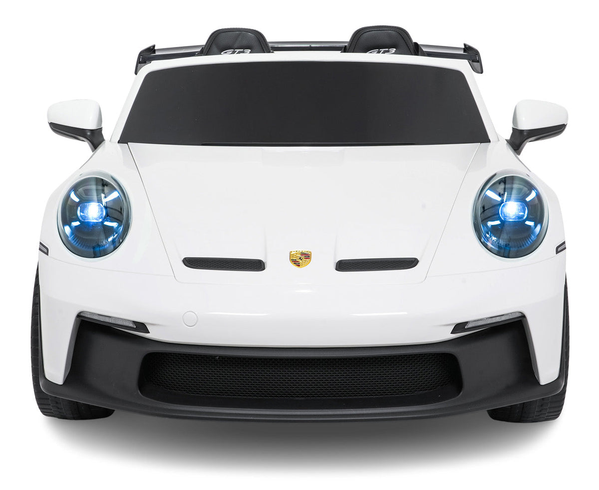 Licencirani auto na akumulator Porsche 911 GT3 STRONG MP4 - dvosjed - Bijeli