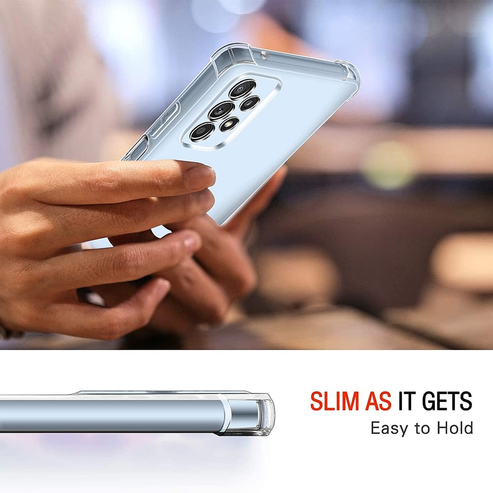 Techsuit Shockproof Clear Silicone průhledné nárazuvzdorné pouzdro pro Samsung Galaxy A53 5G