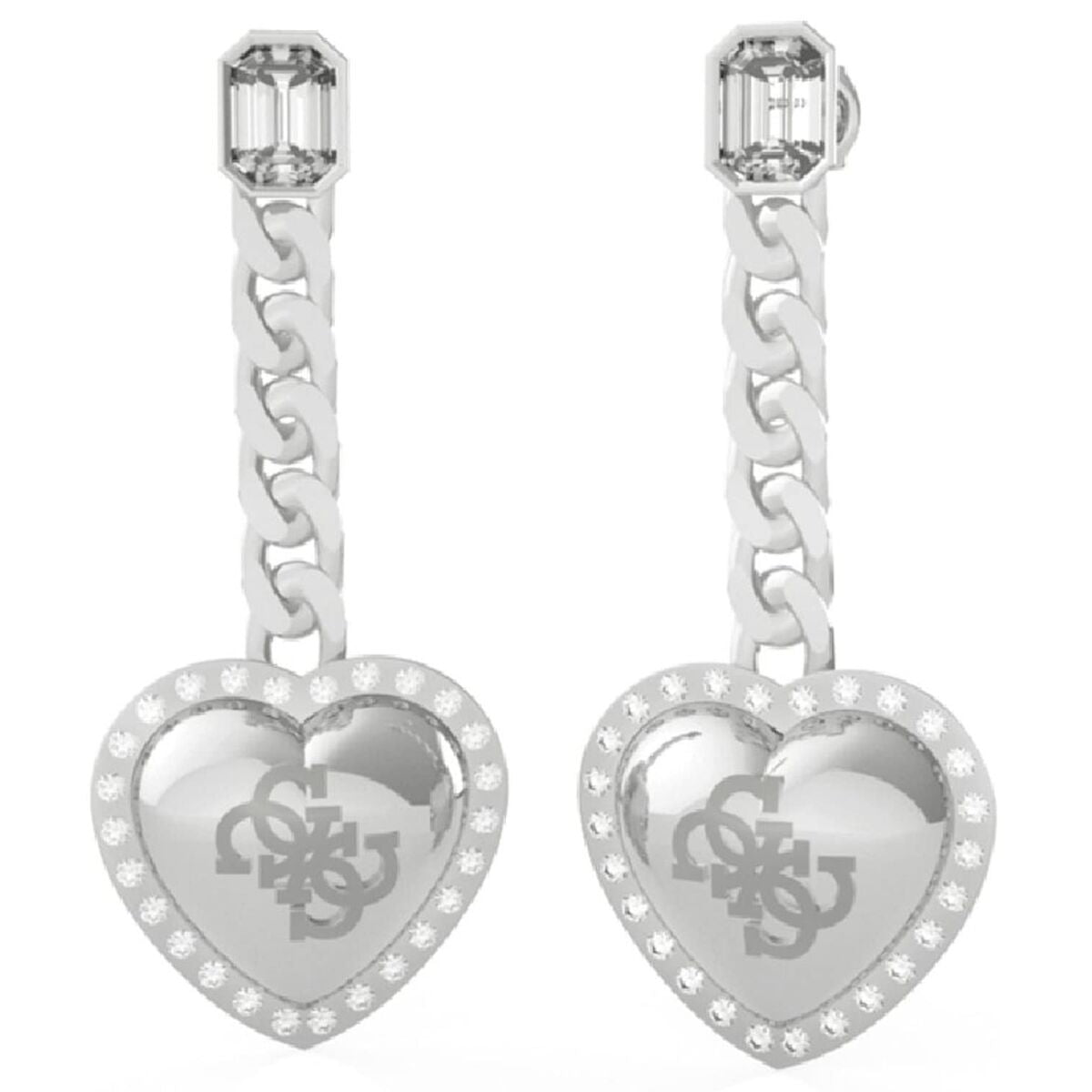 Ženske naušnice Guess JUBE01071JWRH