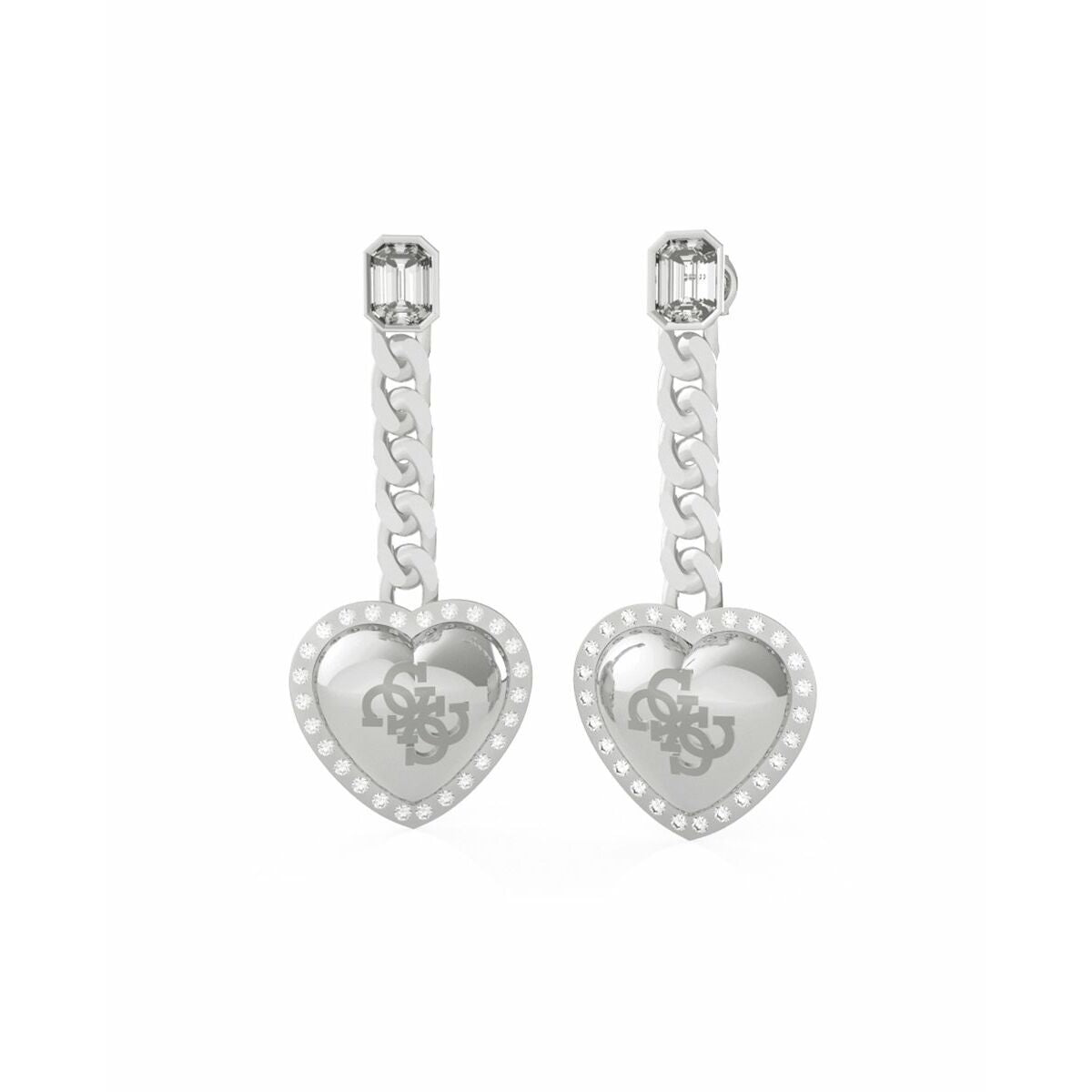Ženske naušnice Guess JUBE01071JWRH