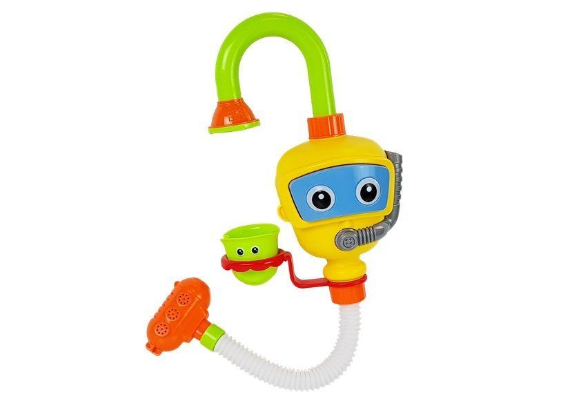 Igračka za kupanje Robot - žuto/zeleni