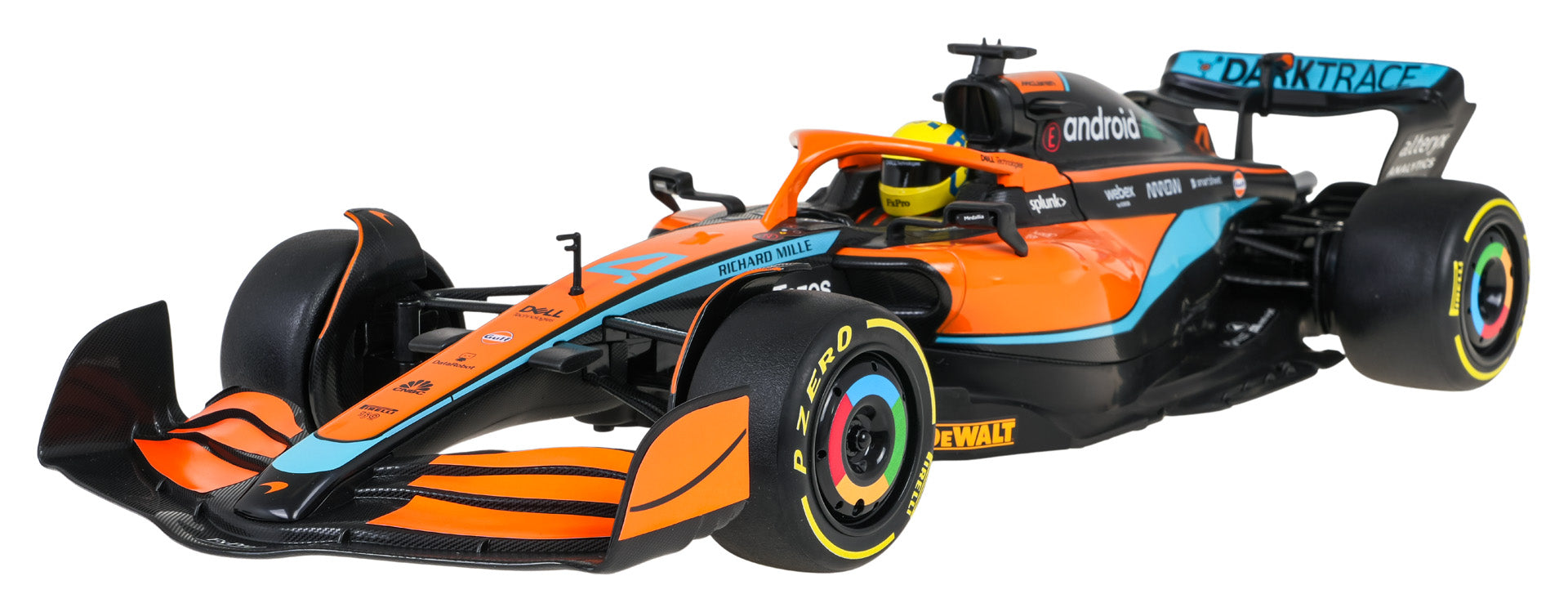 Licencirana formula na daljinsko upravljanje 1:12 McLaren F1 MCL36  RASTAR - narančasta