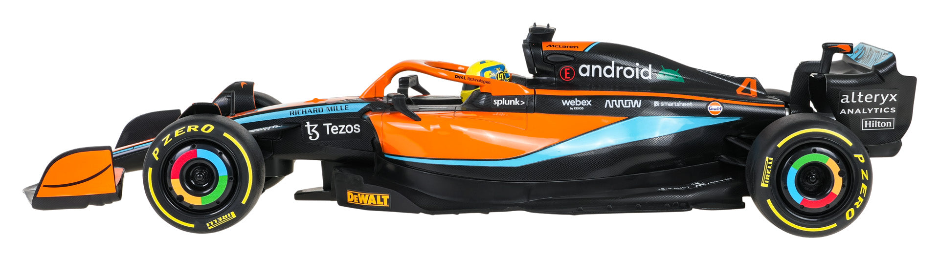 Licencirana formula na daljinsko upravljanje 1:12 McLaren F1 MCL36  RASTAR - narančasta