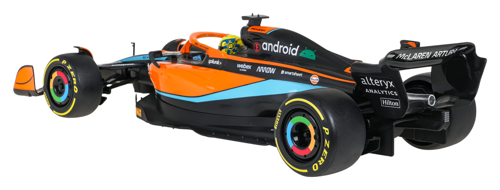 Licencirana formula na daljinsko upravljanje 1:12 McLaren F1 MCL36  RASTAR - narančasta