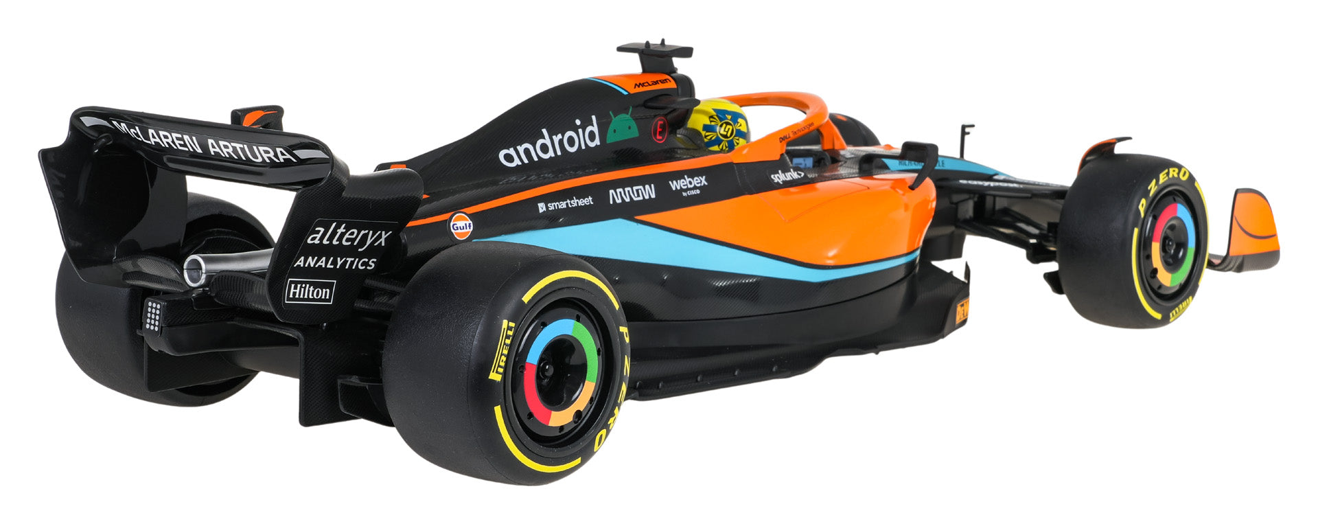 Licencirana formula na daljinsko upravljanje 1:12 McLaren F1 MCL36  RASTAR - narančasta
