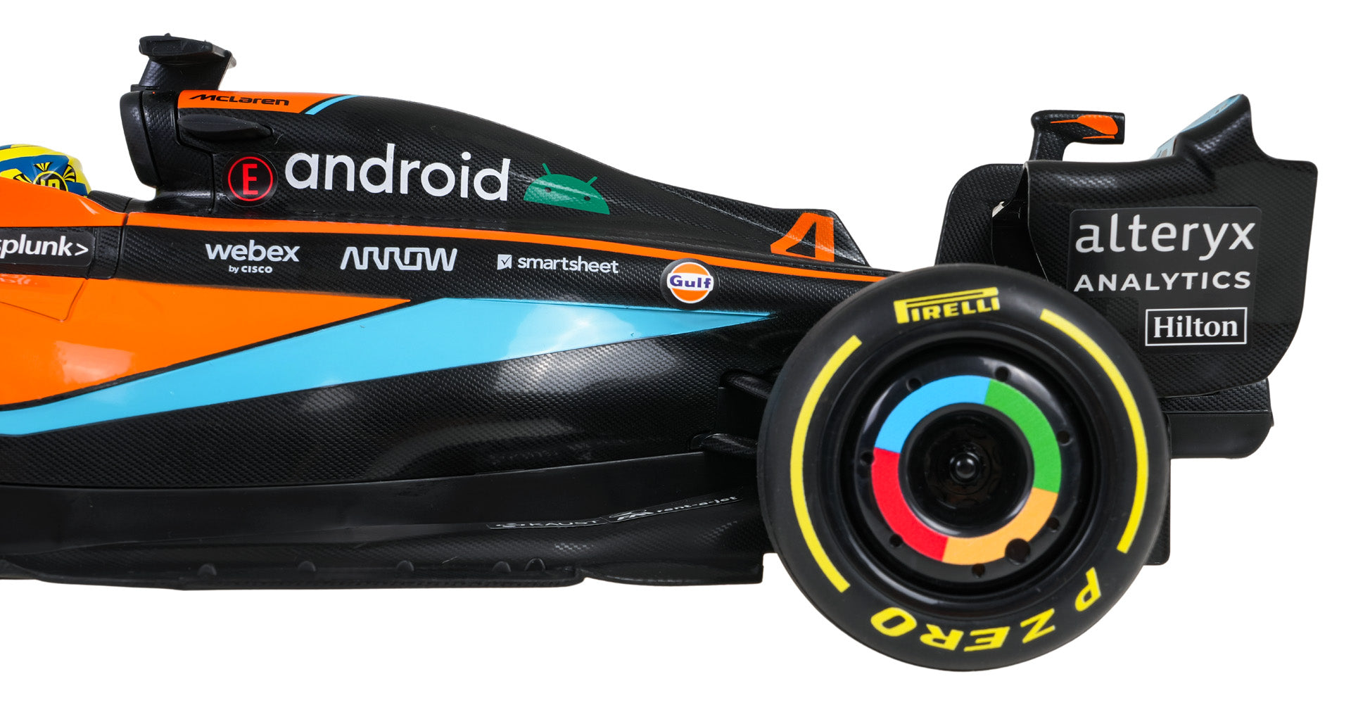 Licencirana formula na daljinsko upravljanje 1:12 McLaren F1 MCL36  RASTAR - narančasta