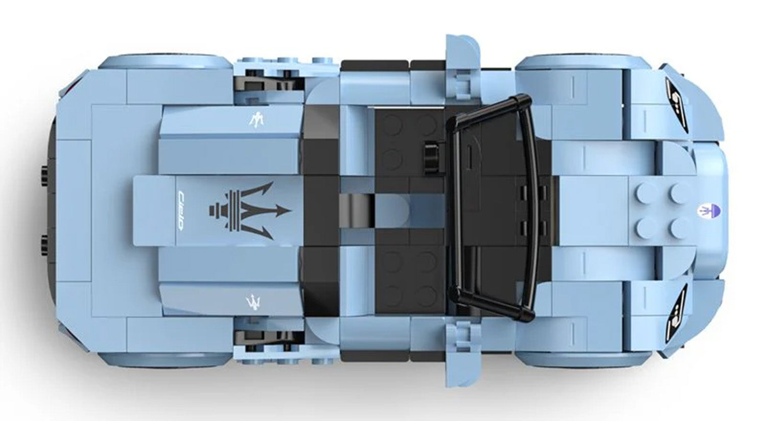 Licencirani auto na daljinsko upravljanje i sastavljanje 1:30 Maserati MC20 RASTAR - plavi
