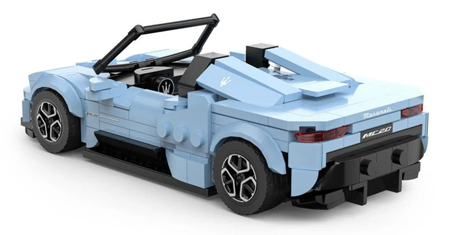Licencirani auto na daljinsko upravljanje i sastavljanje 1:30 Maserati MC20 RASTAR - plavi