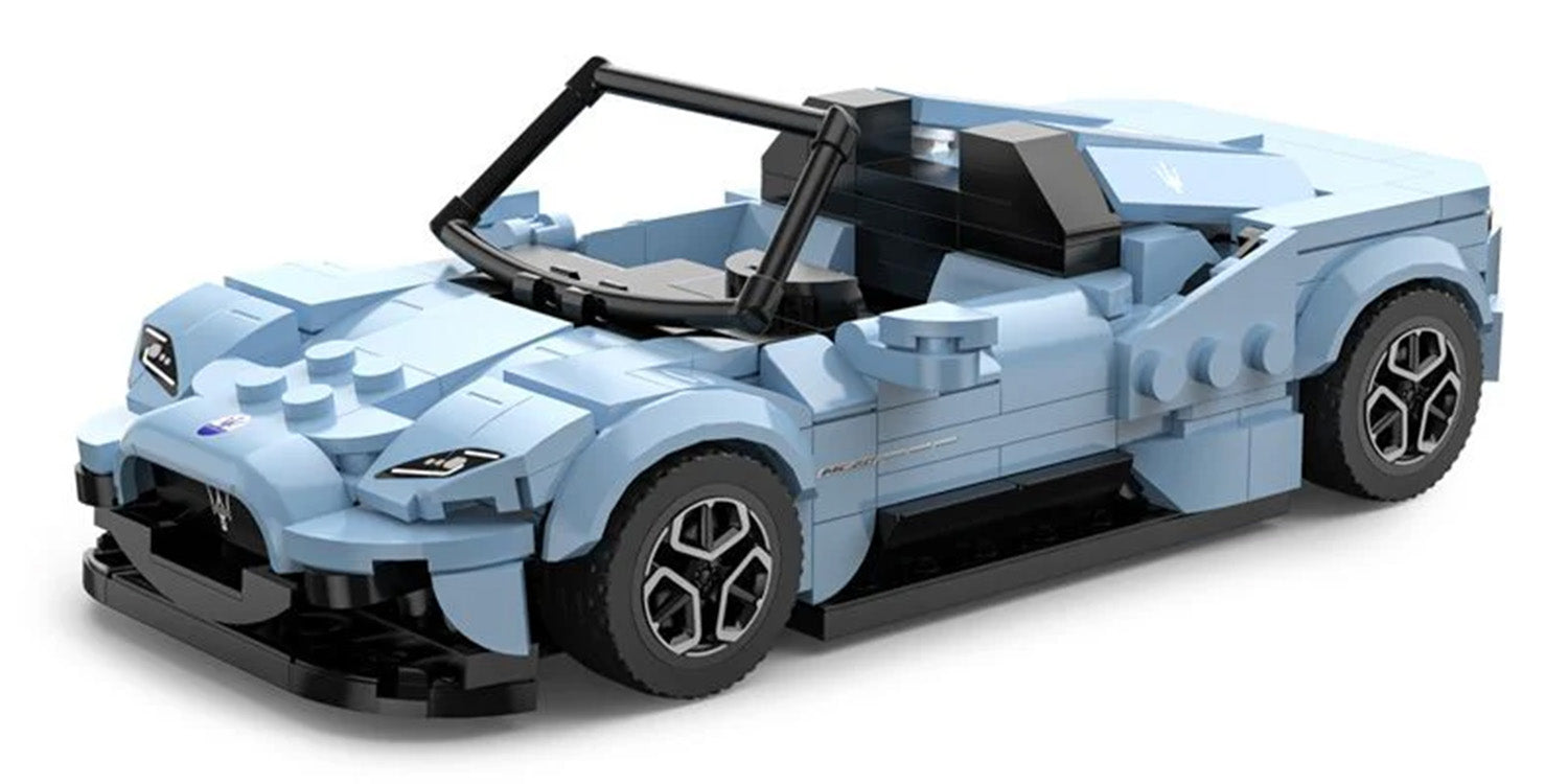 Licencirani auto na daljinsko upravljanje i sastavljanje 1:30 Maserati MC20 RASTAR - plavi