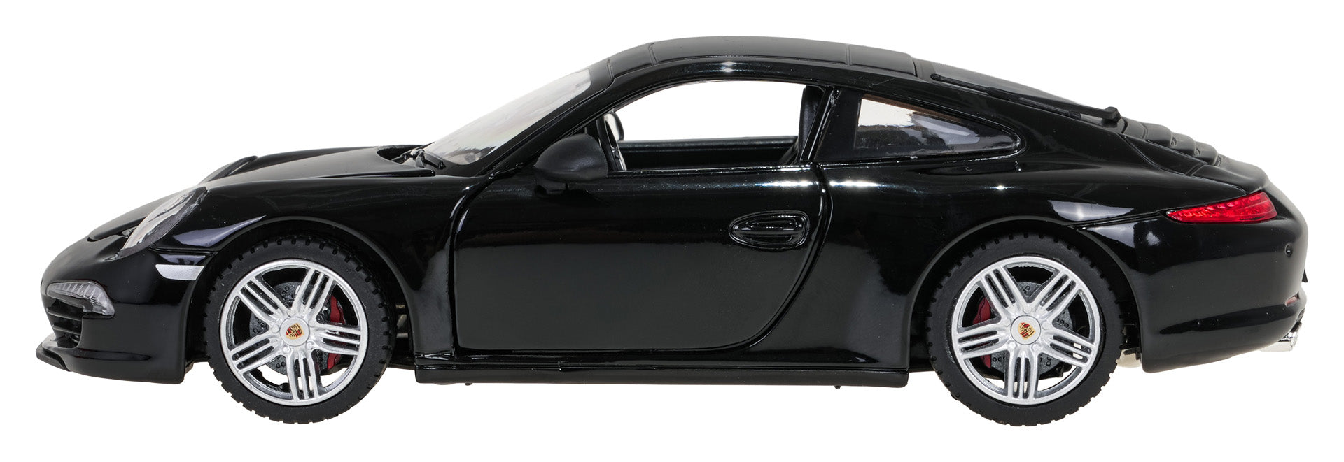 Licencirani metalni auto na daljinsko upravljanje 1:24 Porsche 911 RASTAR - crni