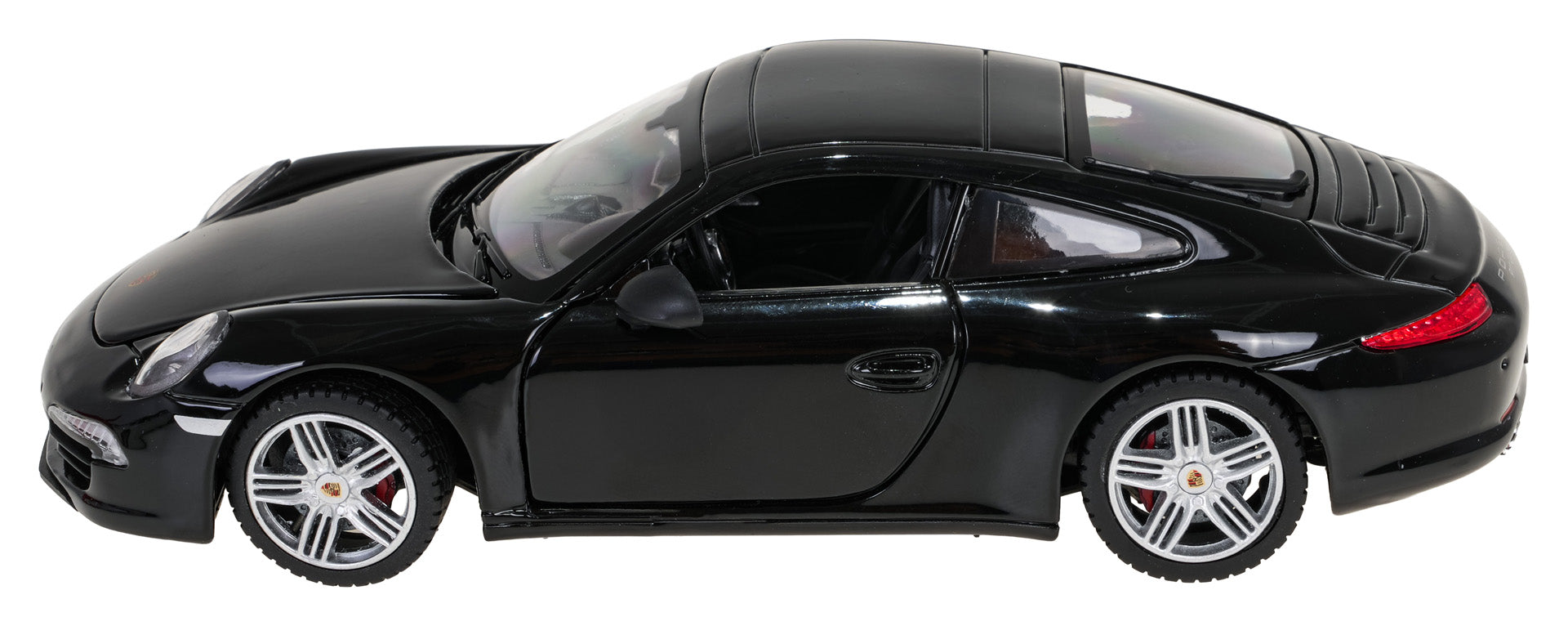 Licencirani metalni auto na daljinsko upravljanje 1:24 Porsche 911 RASTAR - crni