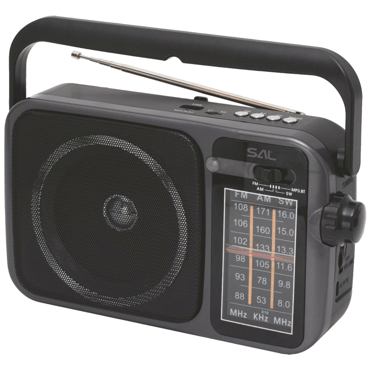 SAL Prijenosni radio prijemnik s multimedijalnim player-om - RPR10