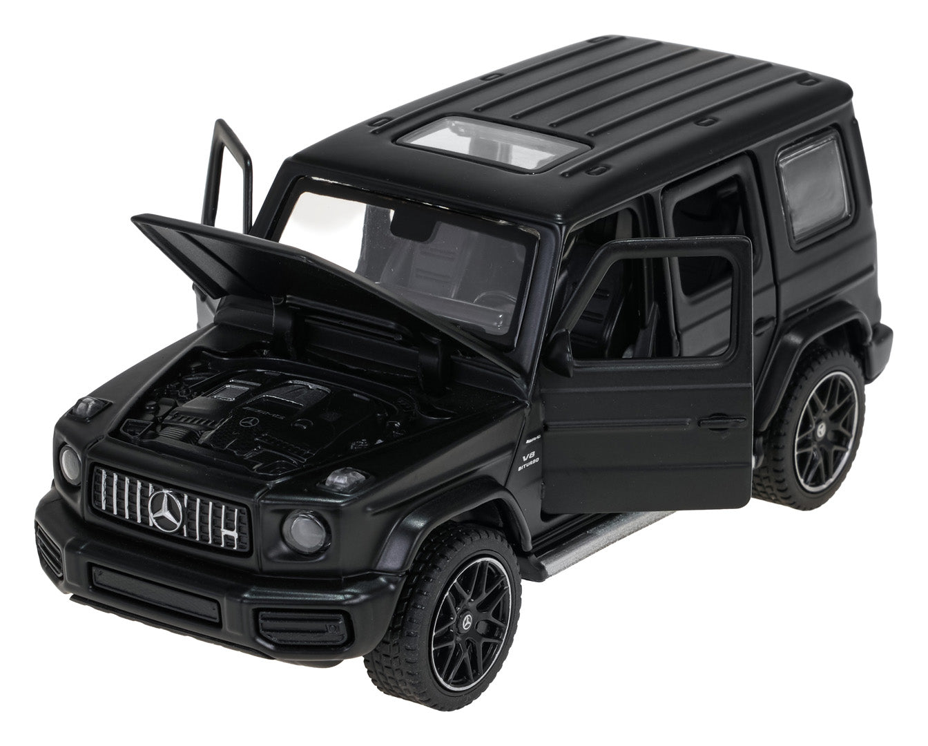 Licencirani metalni auto na daljinsko upravljanje 1:32 Mercedes AMG G63 RASTAR - crni