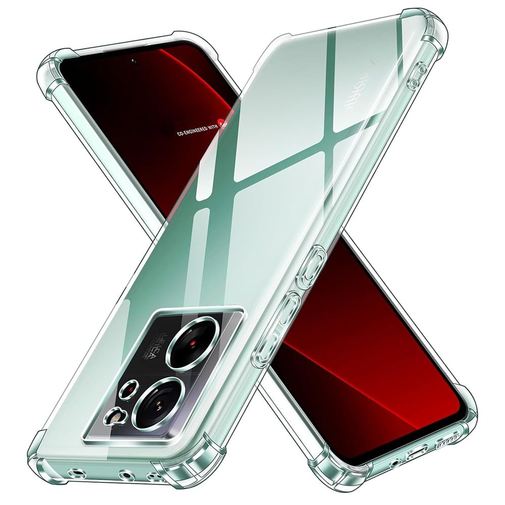 Techsuit Shockproof Clear Silicone prozirna maskica otporna na udarce za Xiaomi 13T / 13T Pro