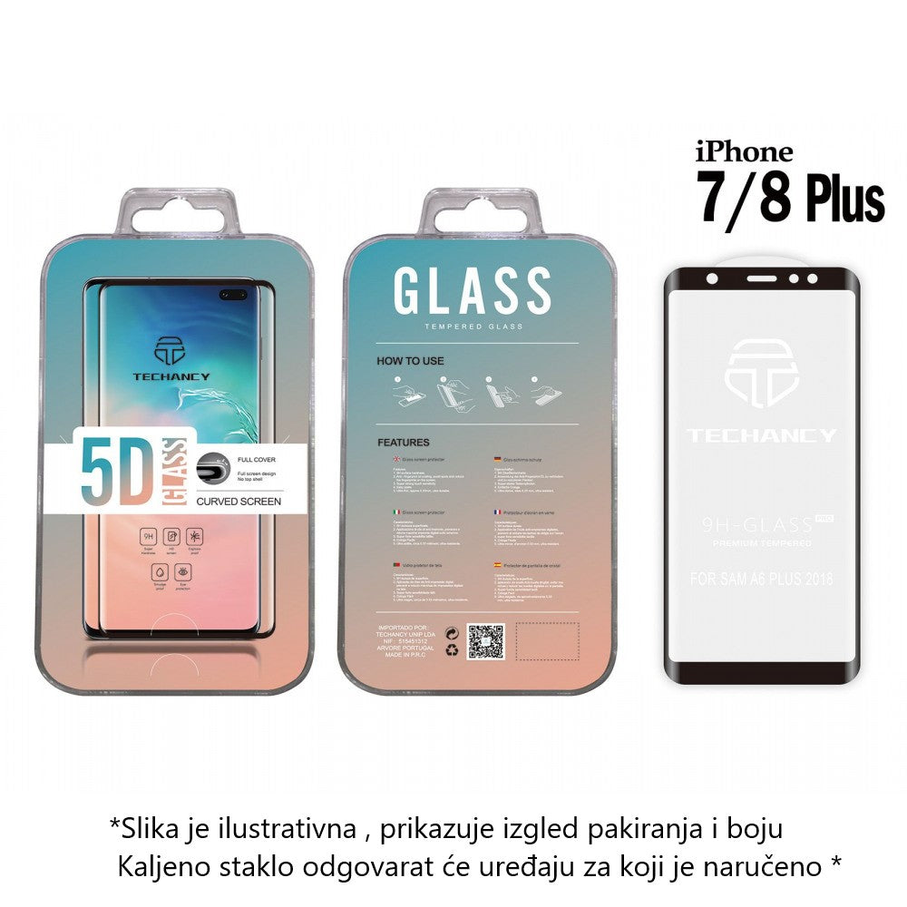 Tvrzené sklo Full Cover 5D pro iPhone 7/8 Plus