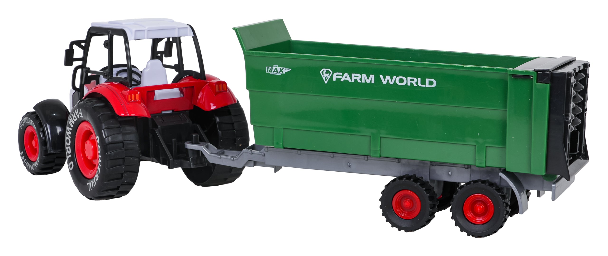 Traktor za igru sa zelenom prikolicom - Farmer Truck