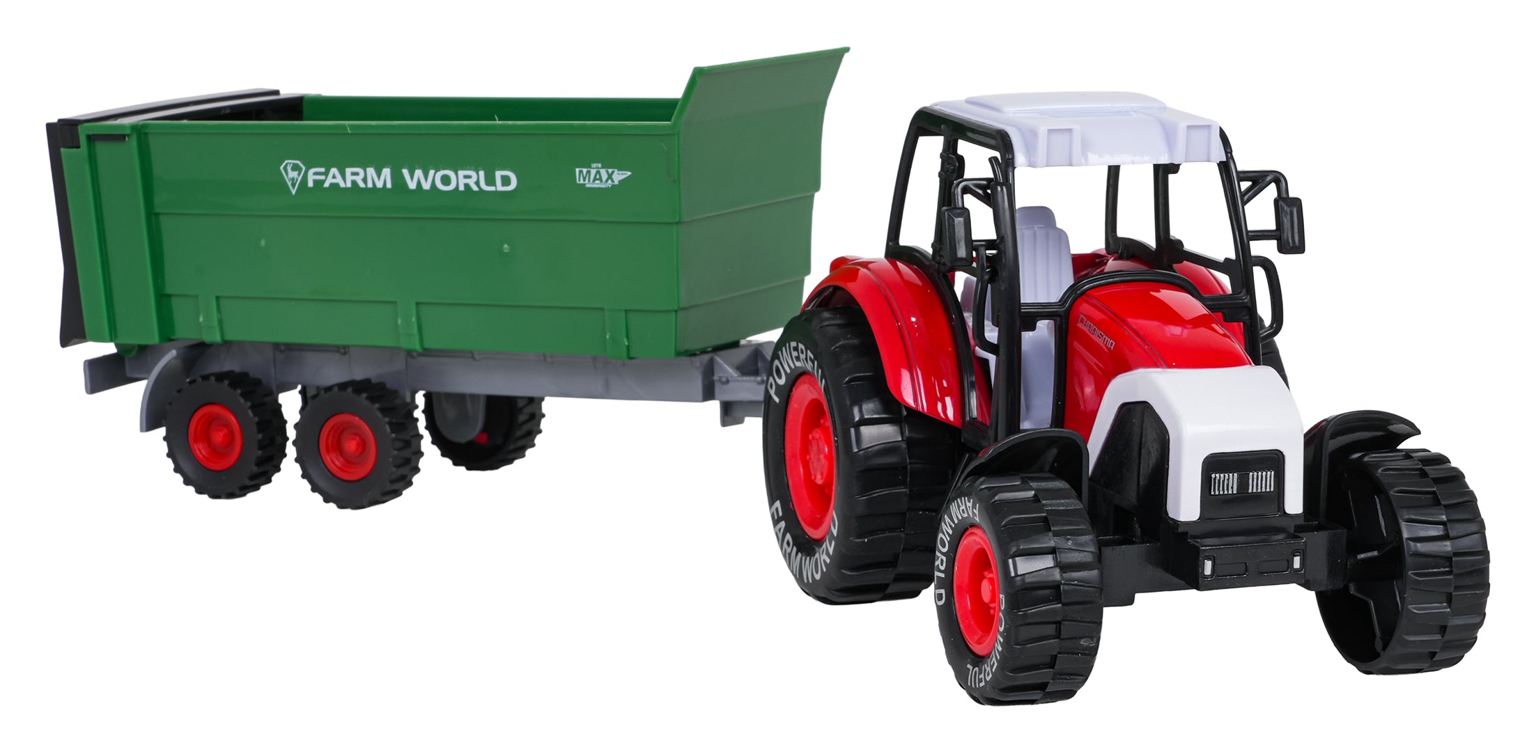 Traktor za igru sa zelenom prikolicom - Farmer Truck