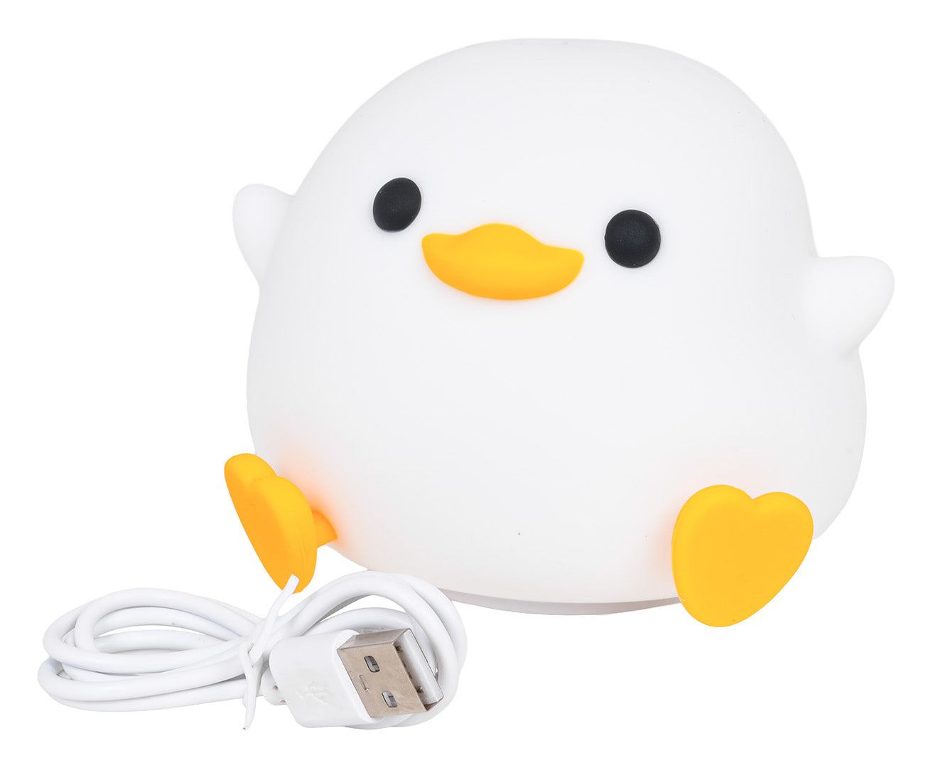 Noćna LED lampa za bebe i djecu - patkica