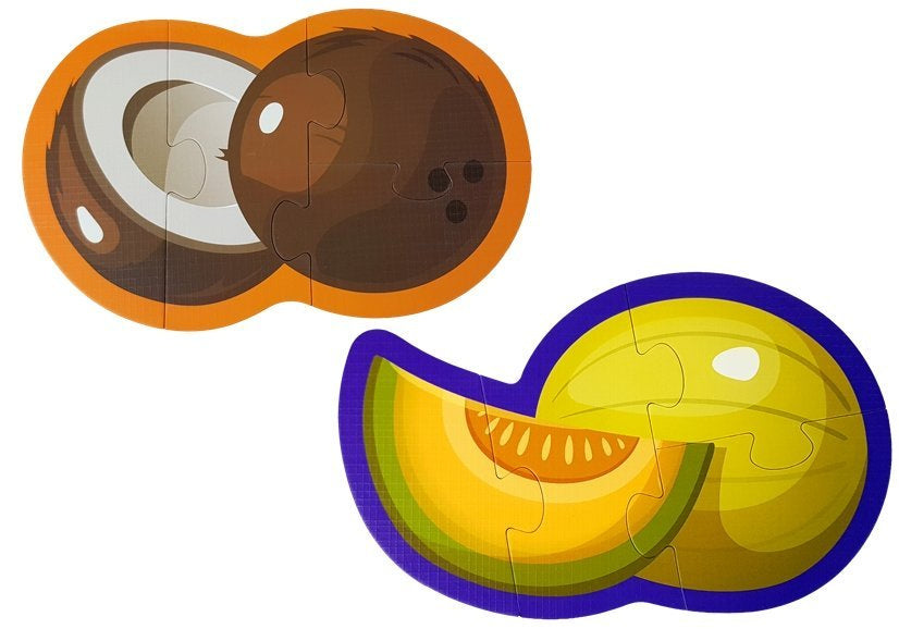 Educational Puzzle For Babies Fruits 5 Parts 40 Pieces