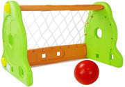 Nogometni gol 80x50 - zeleno narančasti