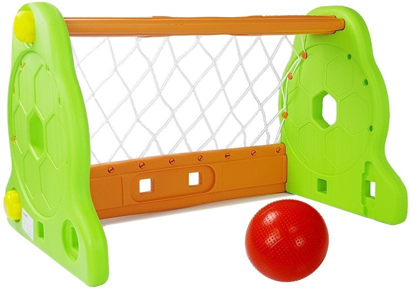 Nogometni gol 80x50 - zeleno narančasti