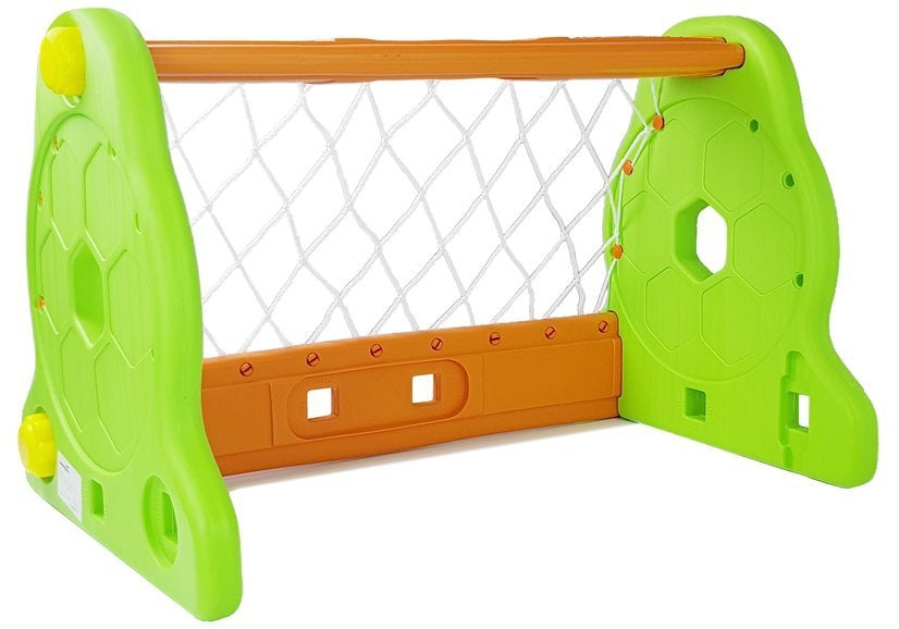 Nogometni gol 80x50 - zeleno narančasti