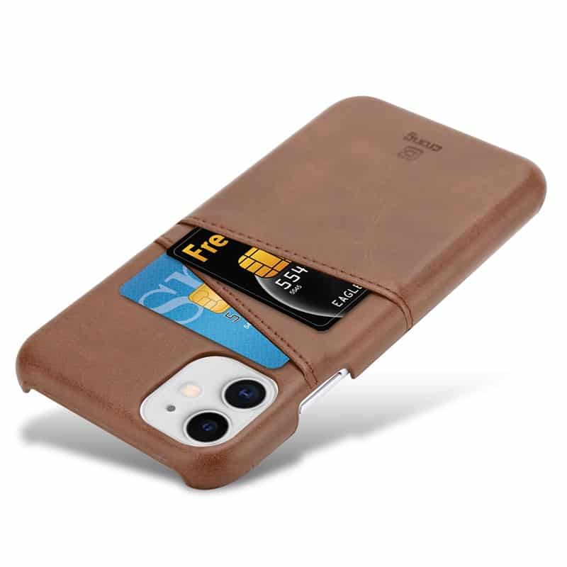 Crong Neat kožna maska sa otvorima za kartice za iPhone 11 Pro