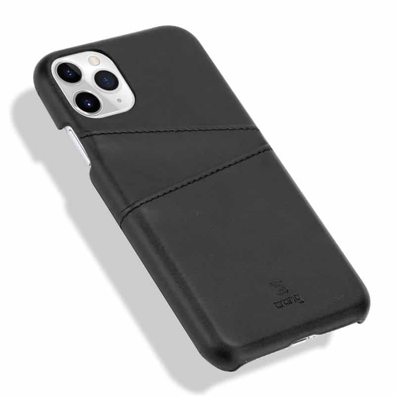 Crong Neat kožna maska sa otvorima za kartice za iPhone 11 Pro