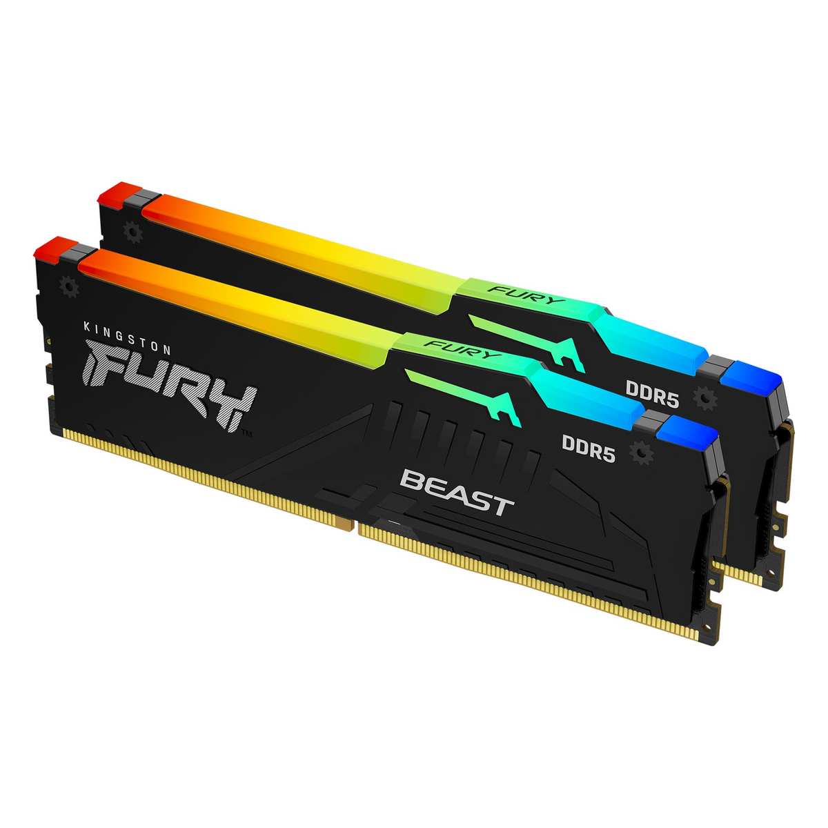 Kingston Technology FURY Beast RGB memorijski modul 16 GB 2 x 8 GB DDR5 ECC