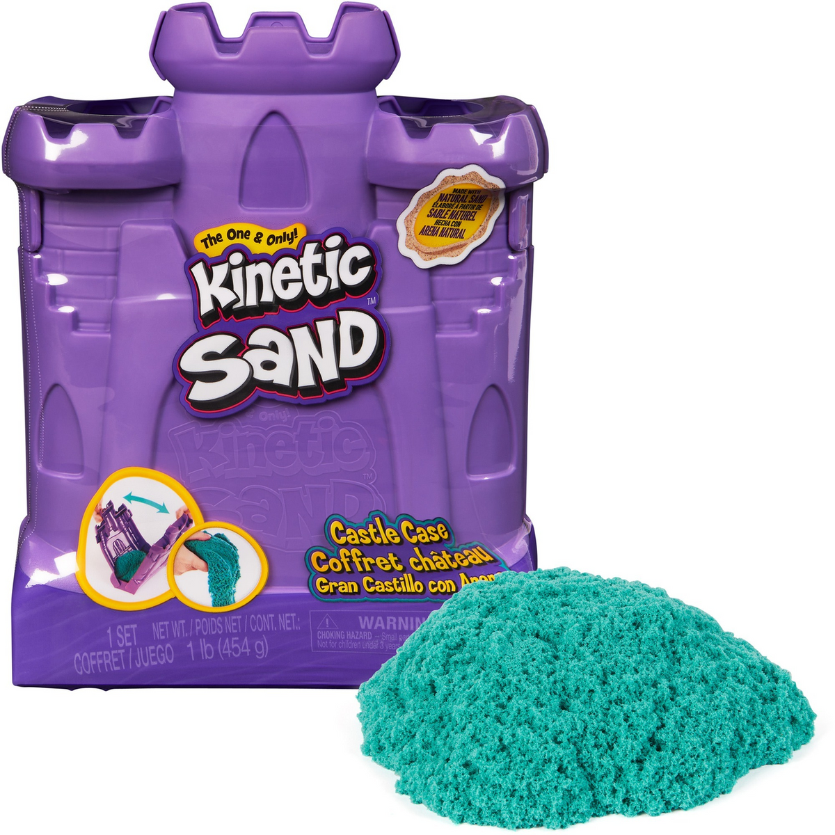 Kinetic Sand Castle Case