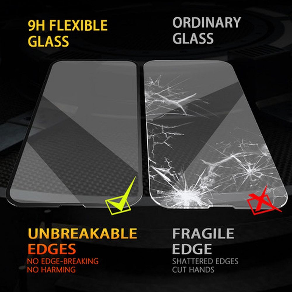 Bestsuit fleksibilno 5D potpuno ljepljivo hibridno staklo za Samsung Galaxy A57 5G crno