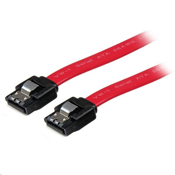 StarTech.com LSATA6 SATA kabel 0,1524 m Crveno