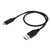 StarTech.com USB31AC50CM USB kabel 0,5 m USB 3.2 Gen 2 (3.1 Gen 2) USB A USB C Crno