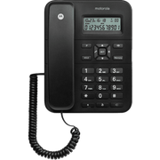 Motorola CT202 Analogni telefon Identifikacija poziva Crno