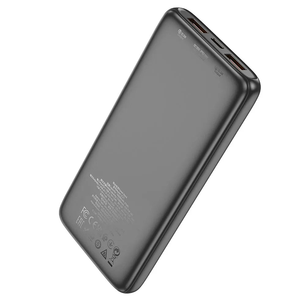 Přenosná nabíječka (Powerbanka) HOCO - 10 000 mAh PD 20W + QC3.0 22.5W J121 černá