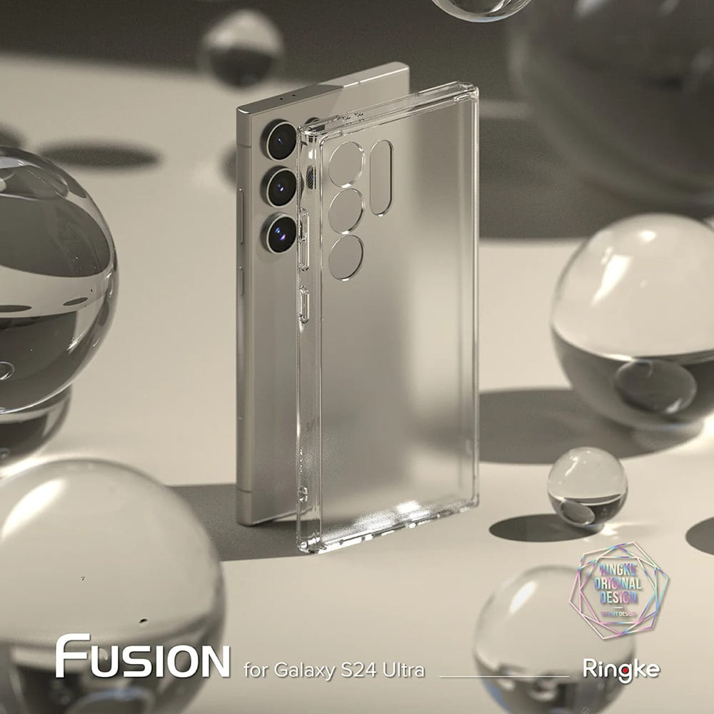 Ringke Fusion kryt pro Samsung Galaxy S24 Ultra – matně průhledný