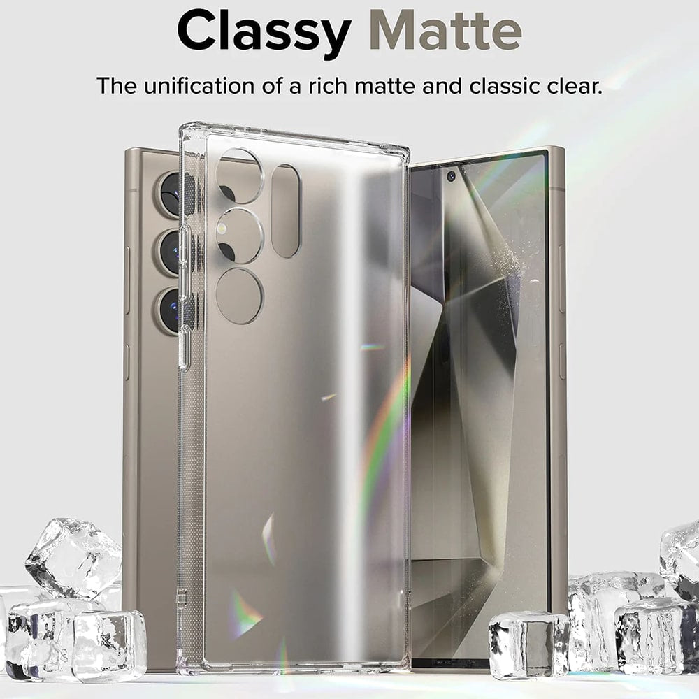 Ringke Fusion kryt pro Samsung Galaxy S24 Ultra – matně průhledný