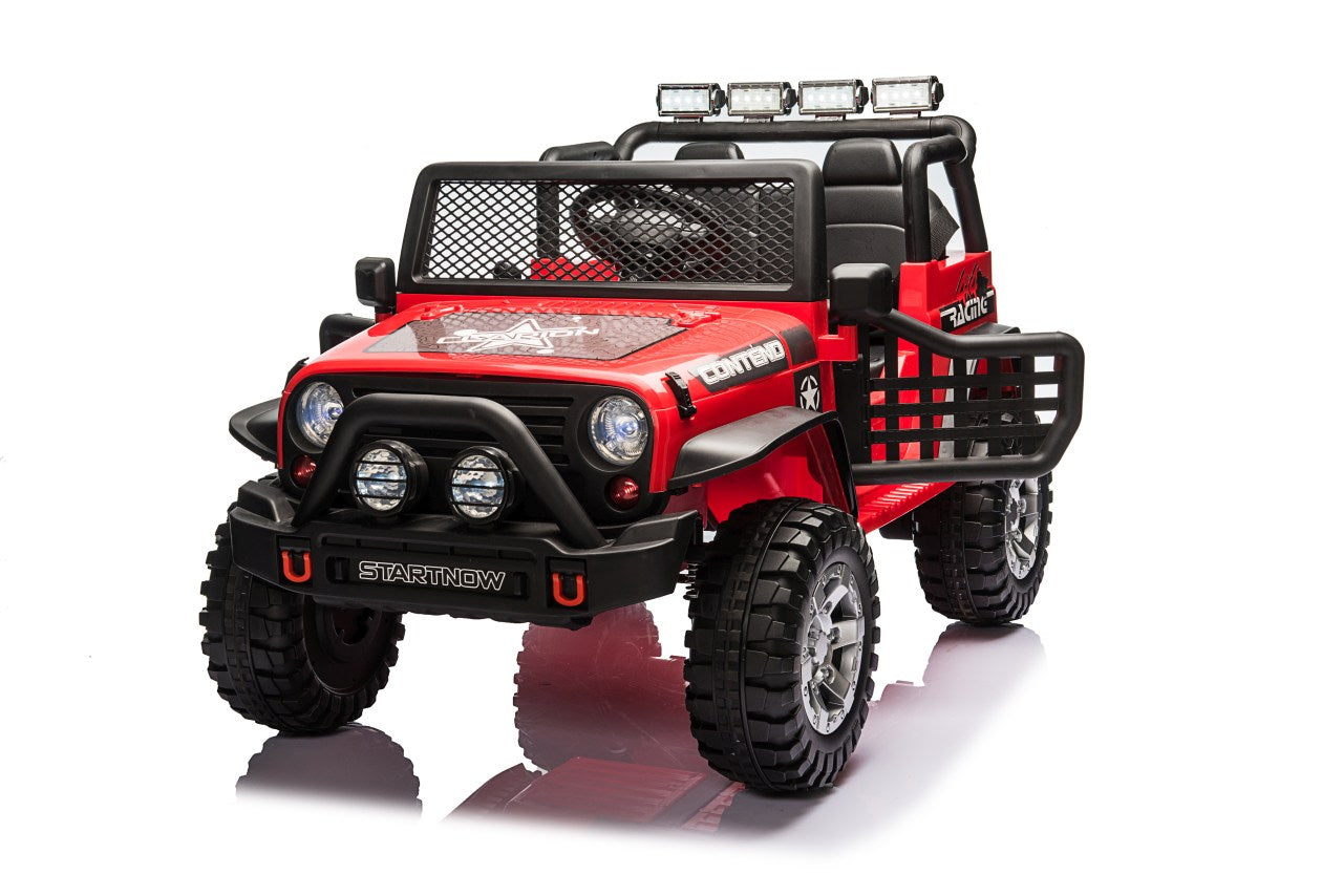 Auto na akumulator Jeep BEAST 4x4 - crveni