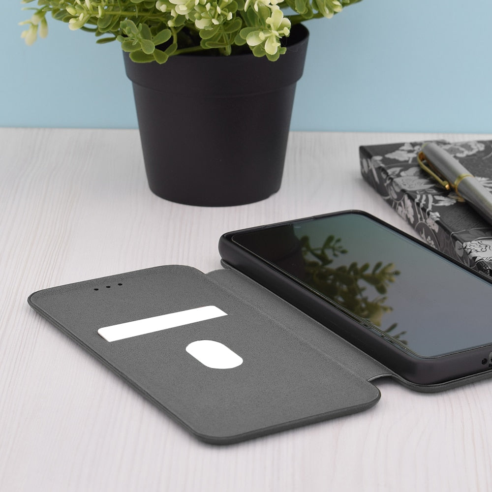 Techsuit Safe Wallet Plus skládací pouzdro pro Motorola Moto G54 Power Edition / G64 – černé
