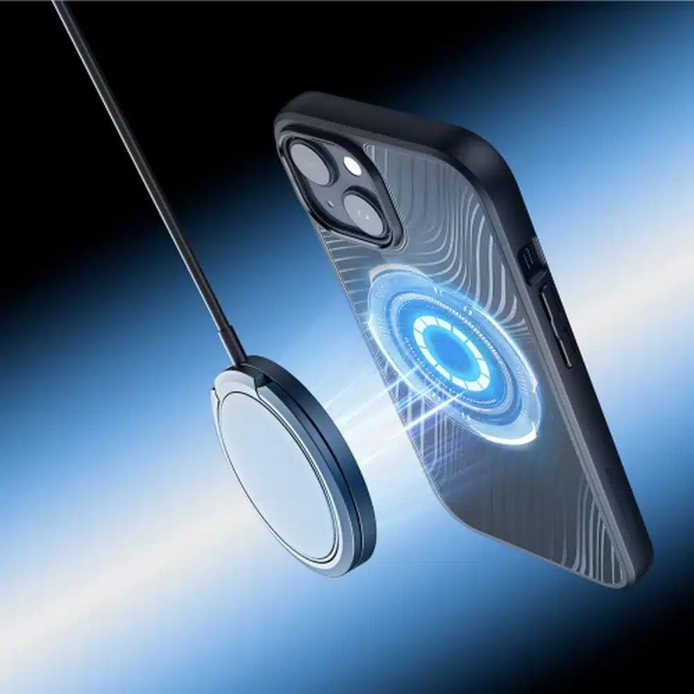 DUX DUCIS Aimo Mag - pancéřové pouzdro kompatibilní s MagSafe pro Apple iPhone 15 černé