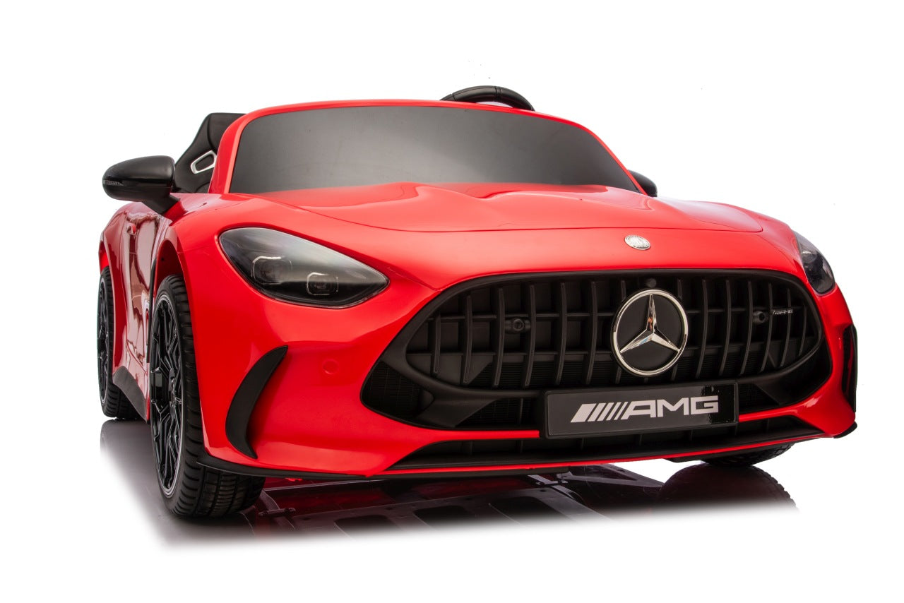 Licencirani auto na akumulator Mercedes Benz GT63 AMG - dvosjed - crveni