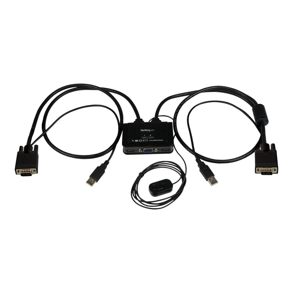 StarTech.com SV211USB prekidač KVM Crno