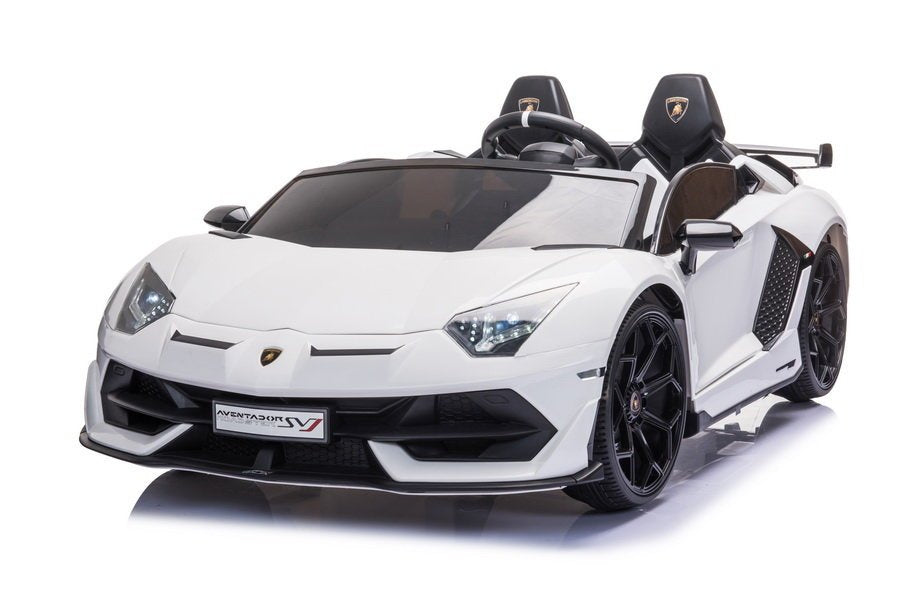 Licencirani auto na akumulator Lamborghini Aventador SX2028 - dvosjed - bijeli