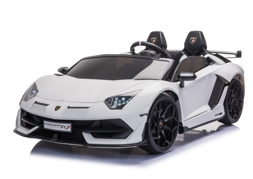 Licencirani auto na akumulator Lamborghini Aventador SX2028 - dvosjed - bijeli