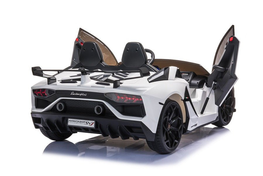 Licencirani auto na akumulator Lamborghini Aventador SX2028 - dvosjed - bijeli