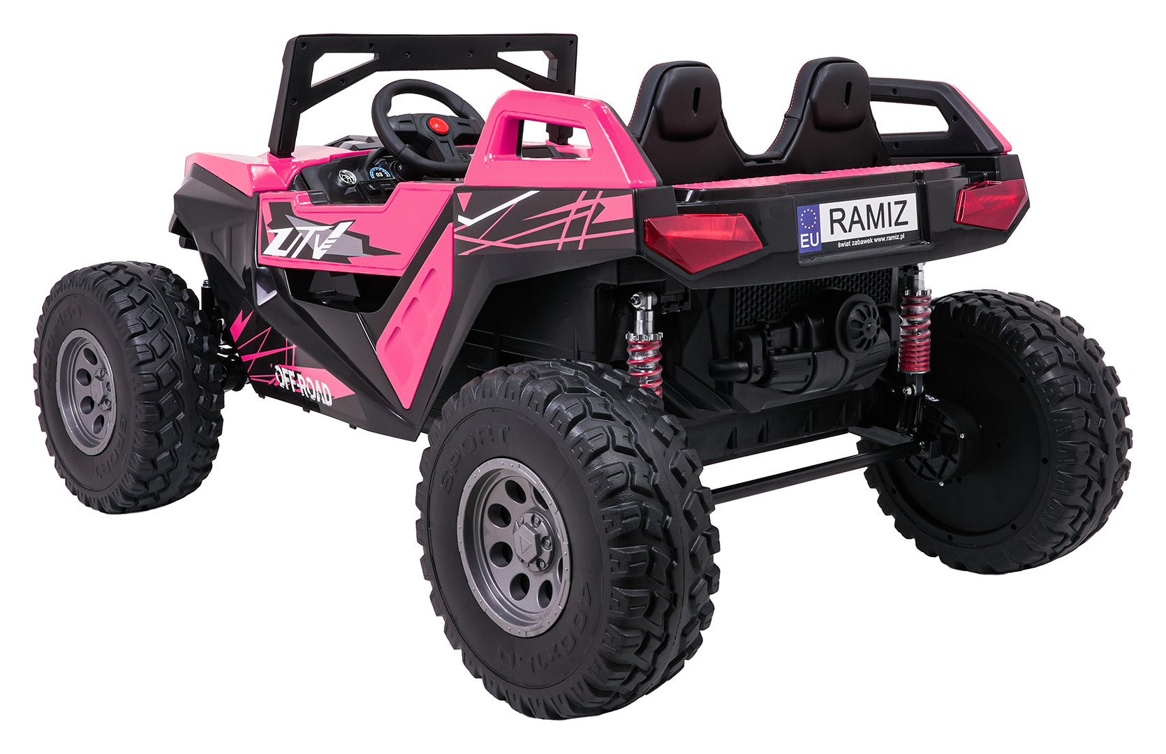 Buggy na akumulator RTR Monster Speed ​​4x4 - dvosjed - rozi